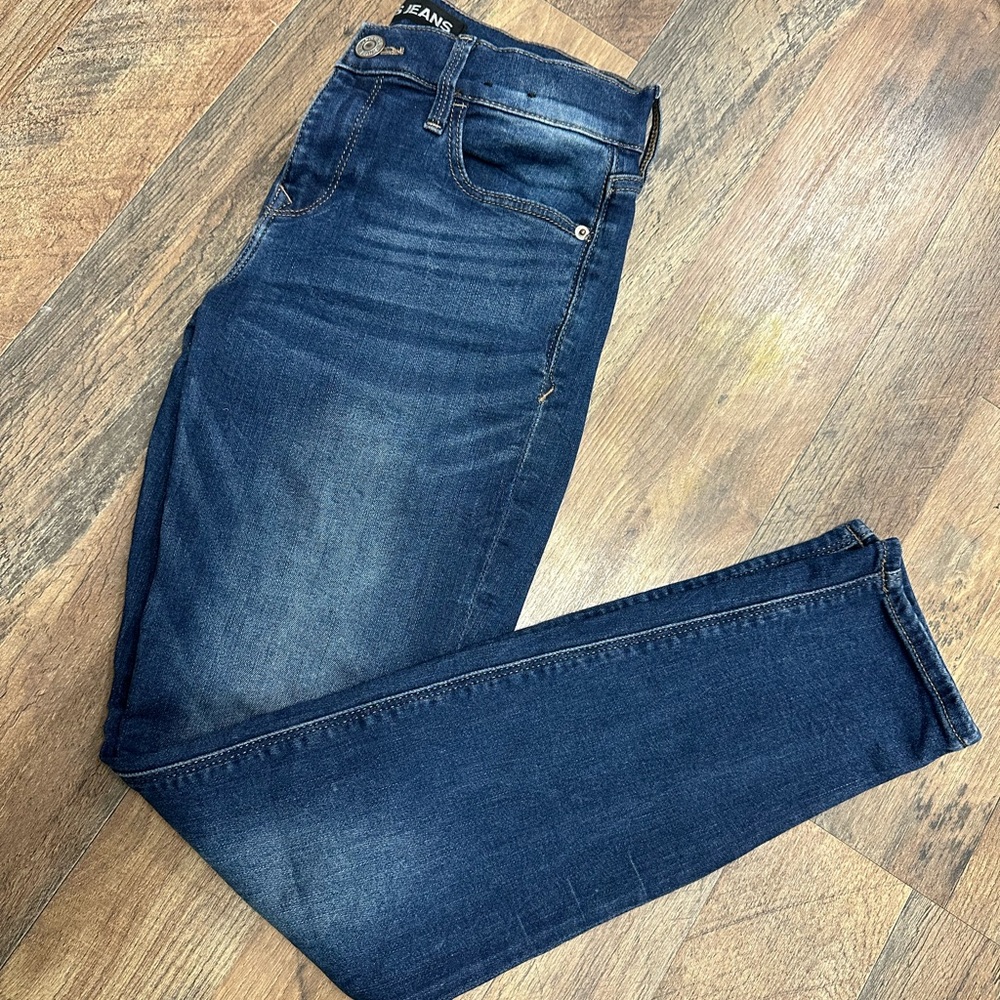 Dark Blue Denim Jeans
